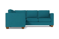 Catalina 2pc L-Sectional Sofa :: Leg Finish: Pecan