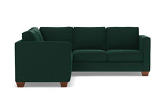 Catalina 2pc L-Sectional Sofa :: Leg Finish: Pecan