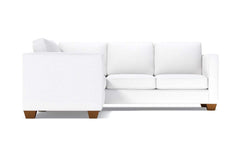 Catalina 2pc L-Sectional Sofa :: Leg Finish: Pecan