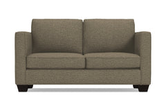 Catalina Twin Size Sleeper Sofa Bed :: Leg Finish: Espresso / Sleeper Option: Memory Foam Mattress