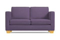 Catalina Apartment Size Sleeper Sofa Bed :: Leg Finish: Natural / Sleeper Option: Memory Foam Mattress