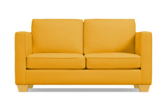 Catalina Twin Size Sleeper Sofa Bed :: Leg Finish: Natural / Sleeper Option: Memory Foam Mattress