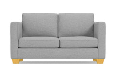 Catalina Twin Size Sleeper Sofa Bed :: Leg Finish: Natural / Sleeper Option: Memory Foam Mattress