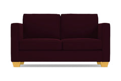 Catalina Twin Size Sleeper Sofa Bed :: Leg Finish: Natural / Sleeper Option: Memory Foam Mattress