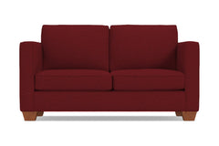 Catalina Twin Size Sleeper Sofa Bed :: Leg Finish: Pecan / Sleeper Option: Memory Foam Mattress