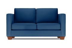 Catalina Apartment Size Sleeper Sofa Bed :: Leg Finish: Pecan / Sleeper Option: Deluxe Innerspring Mattress