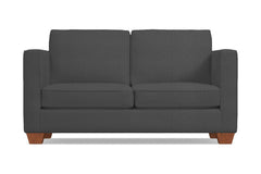 Catalina Apartment Size Sleeper Sofa Bed :: Leg Finish: Pecan / Sleeper Option: Memory Foam Mattress