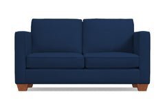 Catalina Apartment Size Sleeper Sofa Bed :: Leg Finish: Pecan / Sleeper Option: Memory Foam Mattress