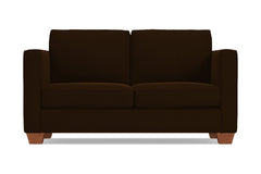 Catalina Apartment Size Sleeper Sofa Bed :: Leg Finish: Pecan / Sleeper Option: Deluxe Innerspring Mattress