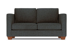 Catalina Apartment Size Sleeper Sofa Bed :: Leg Finish: Pecan / Sleeper Option: Deluxe Innerspring Mattress