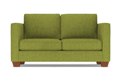 Catalina Apartment Size Sleeper Sofa Bed :: Leg Finish: Pecan / Sleeper Option: Memory Foam Mattress