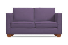 Catalina Apartment Size Sleeper Sofa Bed :: Leg Finish: Pecan / Sleeper Option: Deluxe Innerspring Mattress