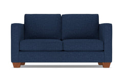 Catalina Twin Size Sleeper Sofa Bed :: Leg Finish: Pecan / Sleeper Option: Deluxe Innerspring Mattress