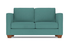 Catalina Apartment Size Sleeper Sofa Bed :: Leg Finish: Pecan / Sleeper Option: Memory Foam Mattress