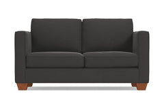 Catalina Apartment Size Sleeper Sofa Bed :: Leg Finish: Pecan / Sleeper Option: Memory Foam Mattress