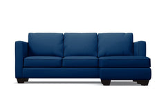 Catalina Reversible Chaise Sleeper Sofa Bed :: Leg Finish: Espresso / Sleeper Option: Memory Foam Mattress