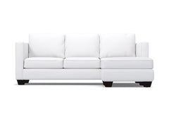 Catalina Reversible Chaise Sofa :: Leg Finish: Espresso