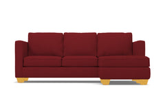 Catalina Reversible Chaise Sleeper Sofa Bed :: Leg Finish: Natural / Sleeper Option: Deluxe Innerspring Mattress