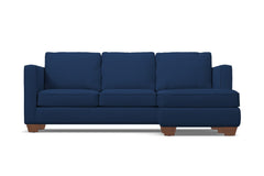 Catalina Reversible Chaise Sleeper Sofa Bed :: Leg Finish: Pecan / Sleeper Option: Memory Foam Mattress