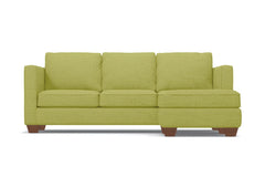 Catalina Reversible Chaise Sofa :: Leg Finish: Pecan