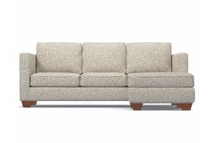 Catalina Reversible Chaise Sofa :: Leg Finish: Pecan