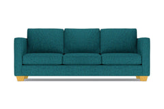 Catalina Queen Size Sleeper Sofa Bed :: Leg Finish: Natural / Sleeper Option: Deluxe Innerspring Mattress