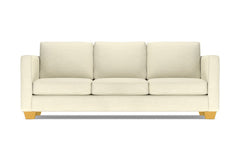 Catalina Queen Size Sleeper Sofa Bed :: Leg Finish: Natural / Sleeper Option: Deluxe Innerspring Mattress