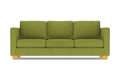 Catalina Queen Size Sleeper Sofa Bed :: Leg Finish: Natural / Sleeper Option: Deluxe Innerspring Mattress