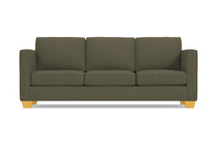 Catalina Queen Size Sleeper Sofa Bed :: Leg Finish: Natural / Sleeper Option: Memory Foam Mattress