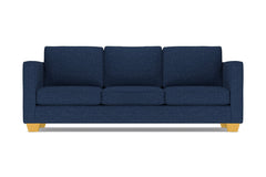 Catalina Queen Size Sleeper Sofa Bed :: Leg Finish: Natural / Sleeper Option: Memory Foam Mattress