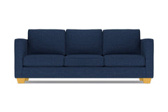 Catalina Queen Size Sleeper Sofa Bed :: Leg Finish: Natural / Sleeper Option: Deluxe Innerspring Mattress