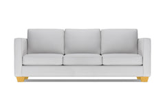 Catalina Queen Size Sleeper Sofa Bed :: Leg Finish: Natural / Sleeper Option: Memory Foam Mattress