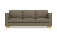 Catalina Queen Size Sleeper Sofa Bed :: Leg Finish: Natural / Sleeper Option: Deluxe Innerspring Mattress