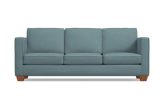 Catalina Queen Size Sleeper Sofa Bed :: Leg Finish: Pecan / Sleeper Option: Memory Foam Mattress