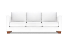 Catalina Queen Size Sleeper Sofa Bed :: Leg Finish: Pecan / Sleeper Option: Deluxe Innerspring Mattress