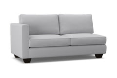 Catalina Left Arm Apartment Size Sofa :: Leg Finish: Espresso / Configuration: LAF - Chaise on the Left