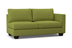 Catalina Right Arm Apartment Size Sofa :: Leg Finish: Espresso / Configuration: RAF - Chaise on the Right