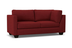 Catalina Left Arm Corner Apt Size Sofa :: Leg Finish: Espresso / Configuration: LAF - Chaise on the Left