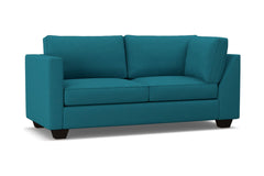 Catalina Left Arm Corner Apt Size Sofa :: Leg Finish: Espresso / Configuration: LAF - Chaise on the Left