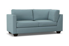 Catalina Left Arm Corner Apt Size Sofa :: Leg Finish: Espresso / Configuration: LAF - Chaise on the Left