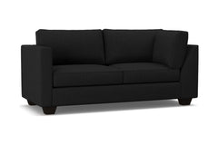 Catalina Left Arm Corner Apt Size Sofa :: Leg Finish: Espresso / Configuration: LAF - Chaise on the Left