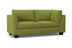 Catalina Left Arm Corner Apt Size Sofa :: Leg Finish: Espresso / Configuration: LAF - Chaise on the Left