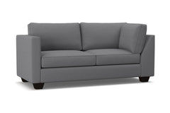 Catalina Left Arm Corner Apt Size Sofa :: Leg Finish: Espresso / Configuration: LAF - Chaise on the Left