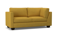 Catalina Left Arm Corner Apt Size Sofa :: Leg Finish: Espresso / Configuration: LAF - Chaise on the Left