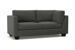 Catalina Left Arm Corner Apt Size Sofa :: Leg Finish: Espresso / Configuration: LAF - Chaise on the Left