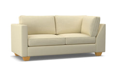 Catalina Left Arm Corner Apt Size Sofa :: Leg Finish: Natural / Configuration: LAF - Chaise on the Left