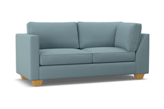 Catalina Left Arm Corner Apt Size Sofa :: Leg Finish: Natural / Configuration: LAF - Chaise on the Left