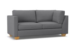 Catalina Left Arm Corner Apt Size Sofa :: Leg Finish: Natural / Configuration: LAF - Chaise on the Left