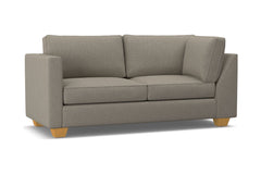 Catalina Left Arm Corner Apt Size Sofa :: Leg Finish: Natural / Configuration: LAF - Chaise on the Left