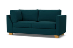 Catalina Right Arm Corner Apt Size Sofa :: Leg Finish: Natural / Configuration: RAF - Chaise on the Right
